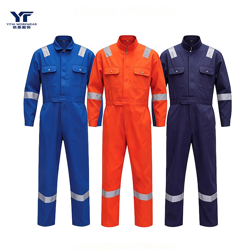 Multi-Pocket Utility Protective Coverall