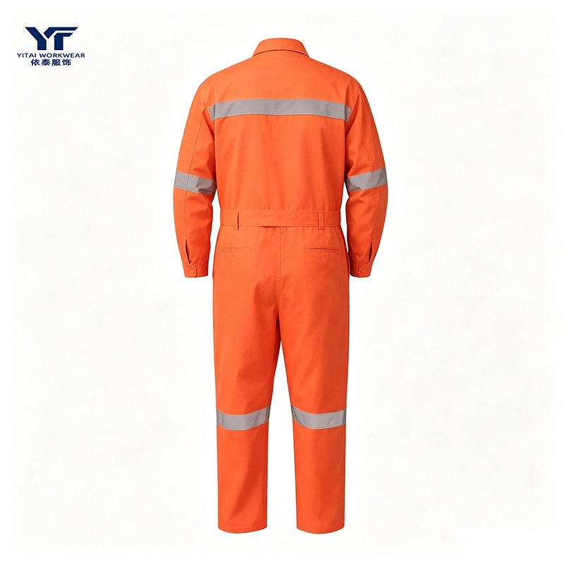 Custom Logo Print Blank High-Visibility Work Coverall