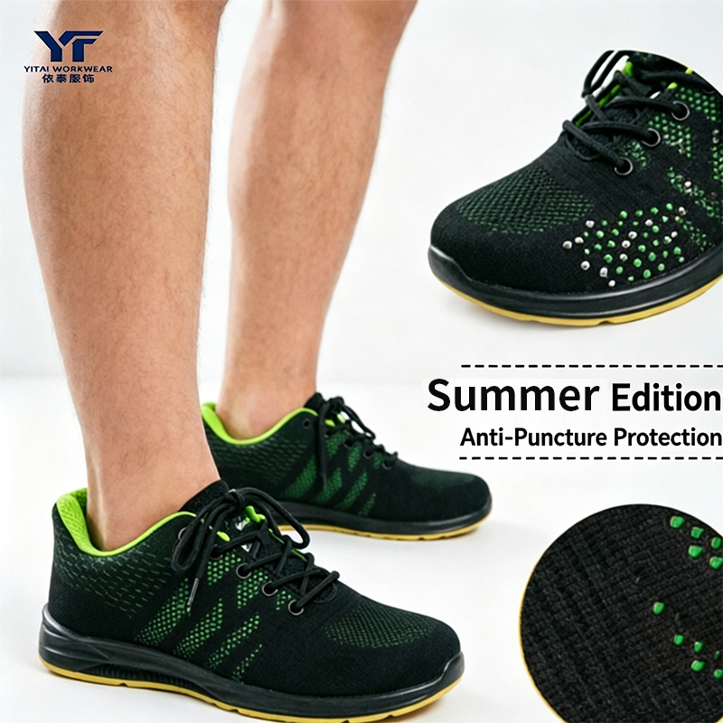 Lightweight Breathable Summer Safety Shoes