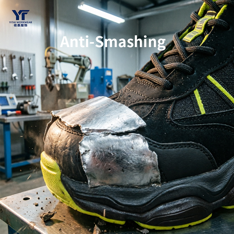 Breathable Anti-Smash Safety Shoes