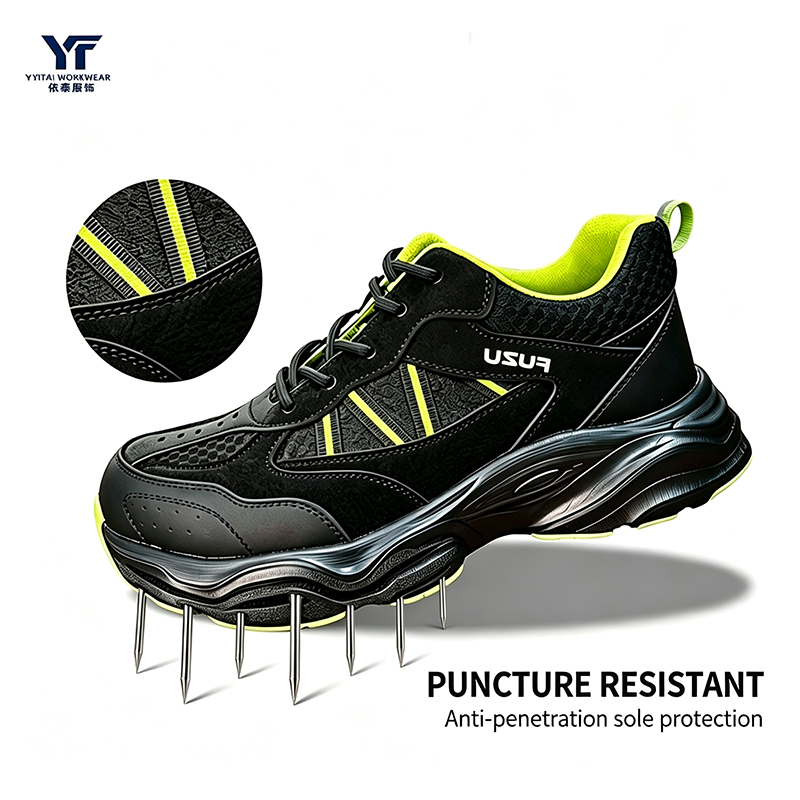 Breathable Anti-Smash Safety Shoes
