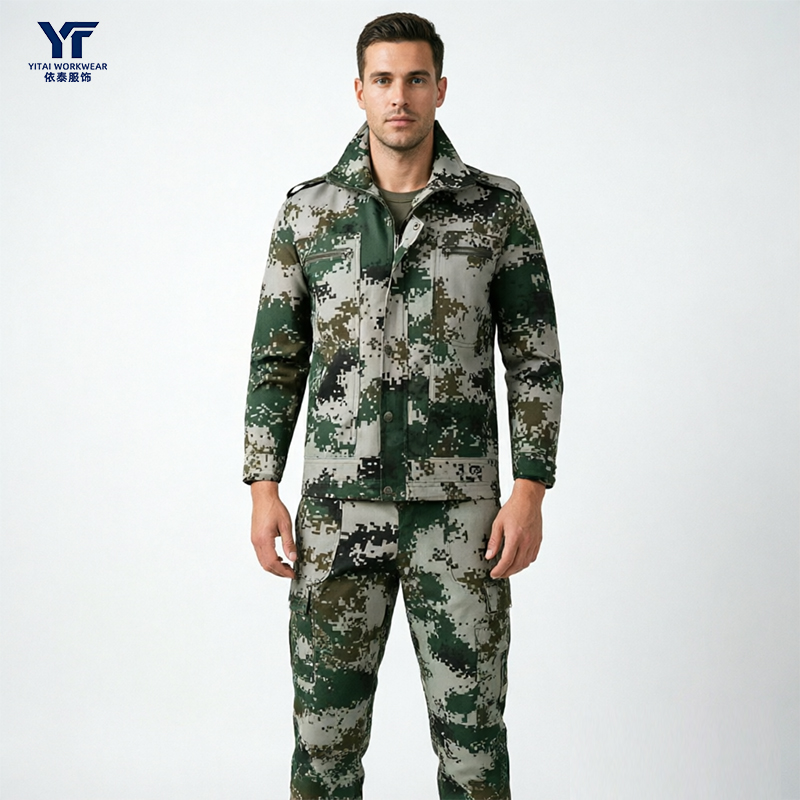Tactical Camo Cargo Work Pants 
