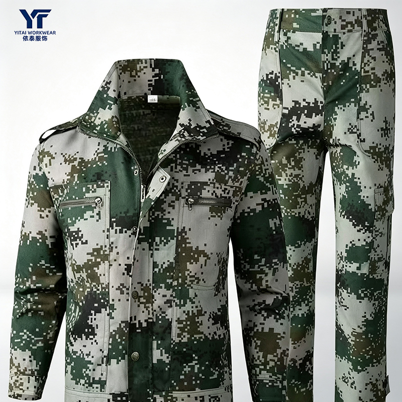 Tactical Camo Cargo Work Pants 