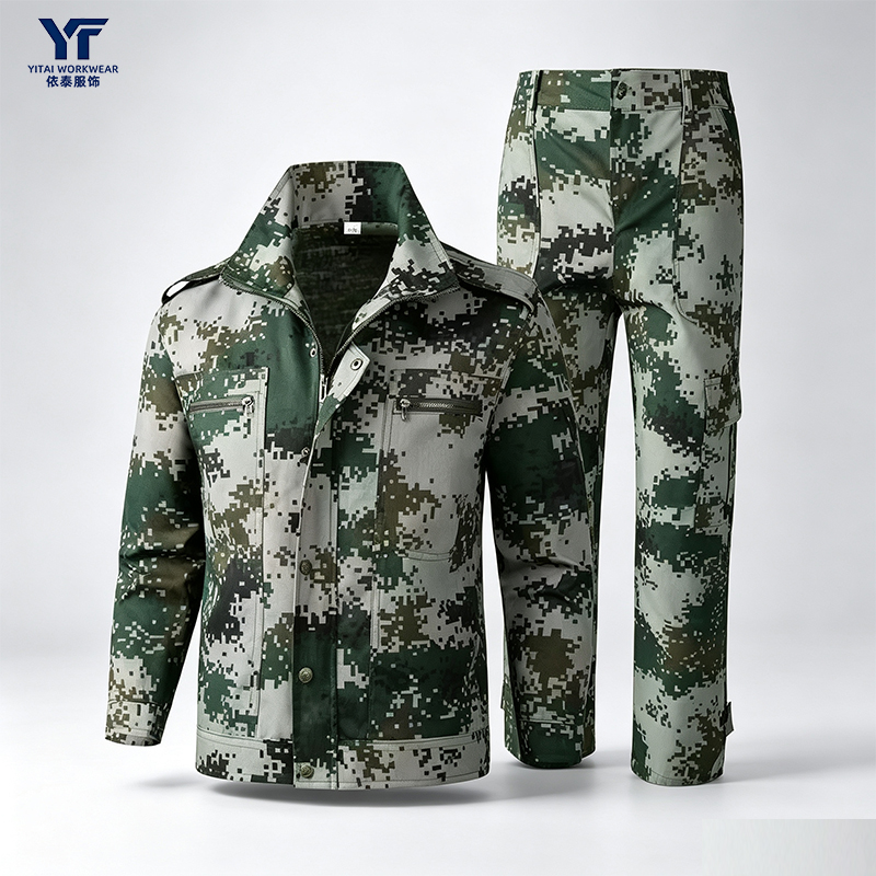 Tactical Camo Cargo Work Pants 