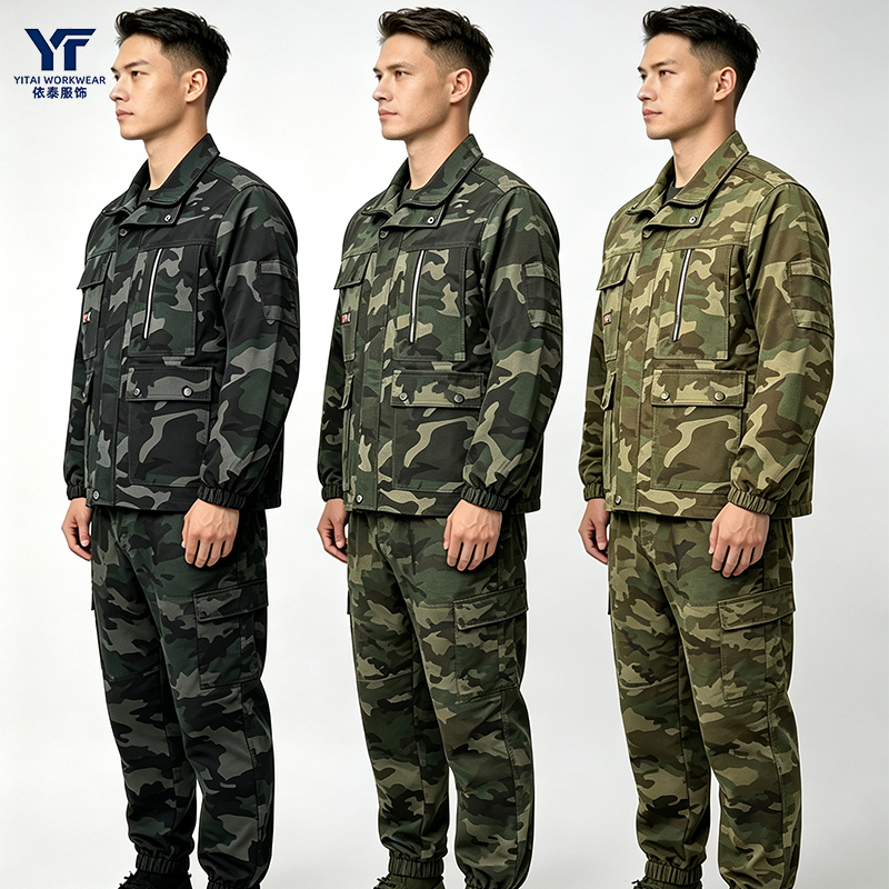 Ripstop Camo Workwear Set  