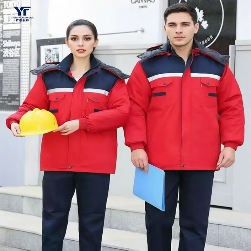 Winter Warm Factory Work Uniform 
