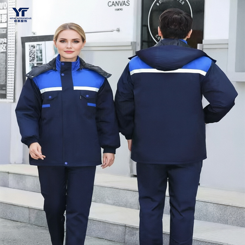 Winter Warm Factory Work Uniform 