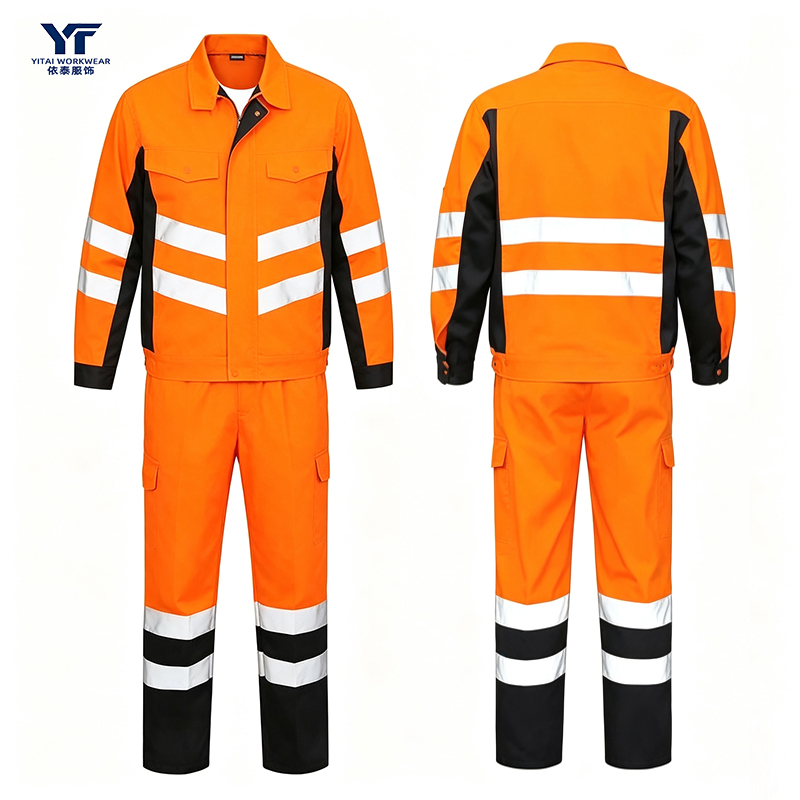Hi Vis Reflective Sanitation Work Jacket