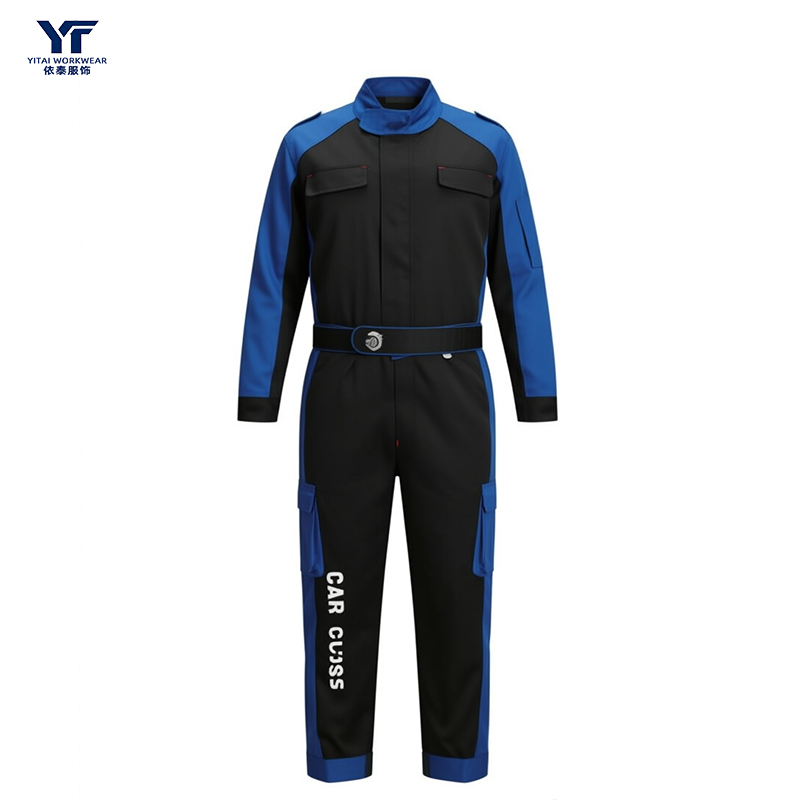 Durable Oil-Resistant Repair Shop Mechanic Coveralls
