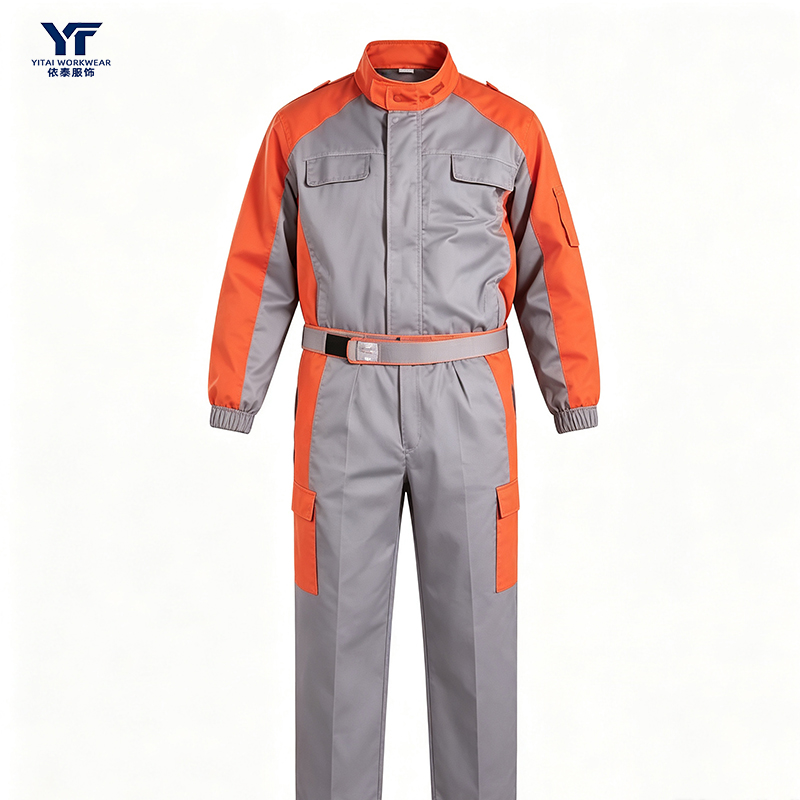 Durable Oil-Resistant Repair Shop Mechanic Coveralls