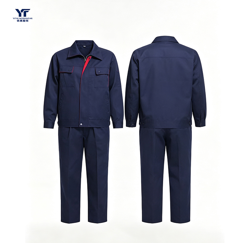 Unisex Polyester-Cotton Workwear Set