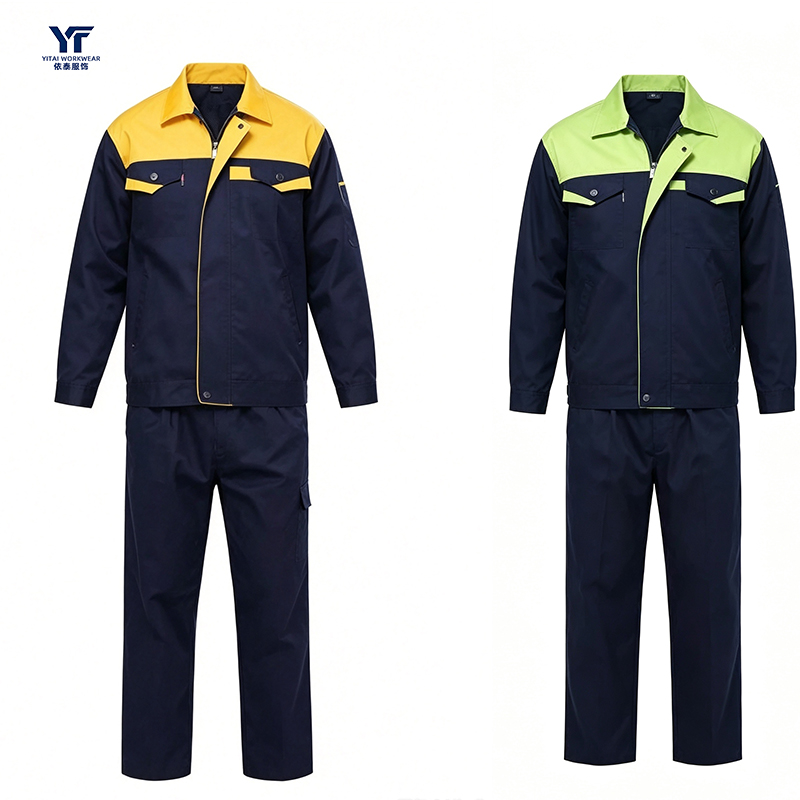 Durable Cotton Polyester Construction Worker Clothes