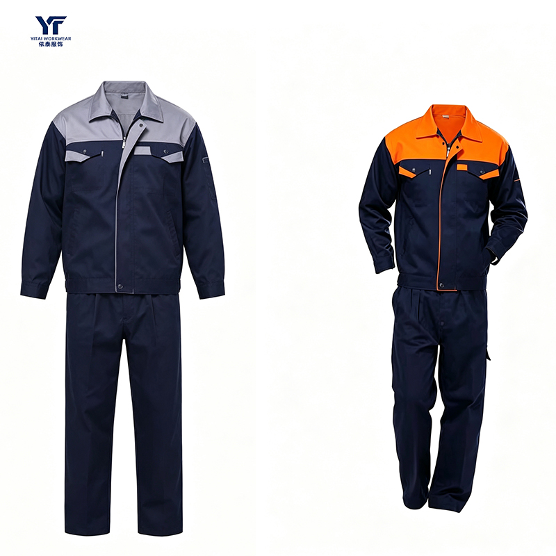 Durable Cotton Polyester Construction Worker Clothes