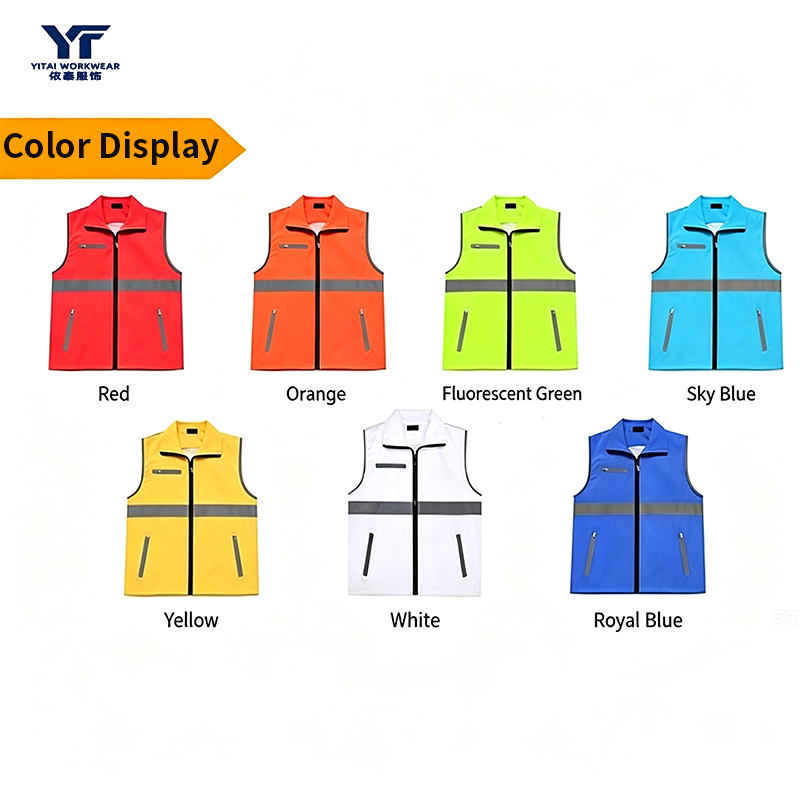 High Visibility Reflective Safety Vest 