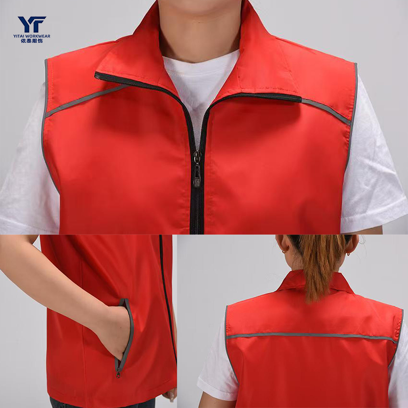 Fashion Casual Multi Pocket Reflective Vest