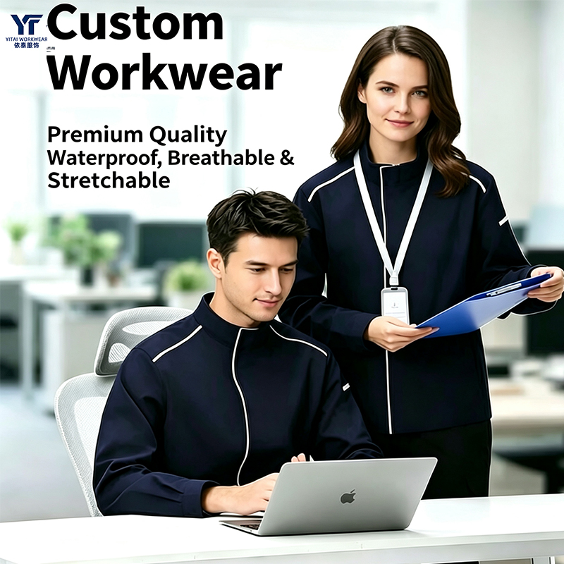 Thickened Warm Winter Work Polo Shirt 