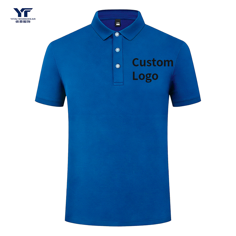 Embroidery Logo Business Office Work Polo 