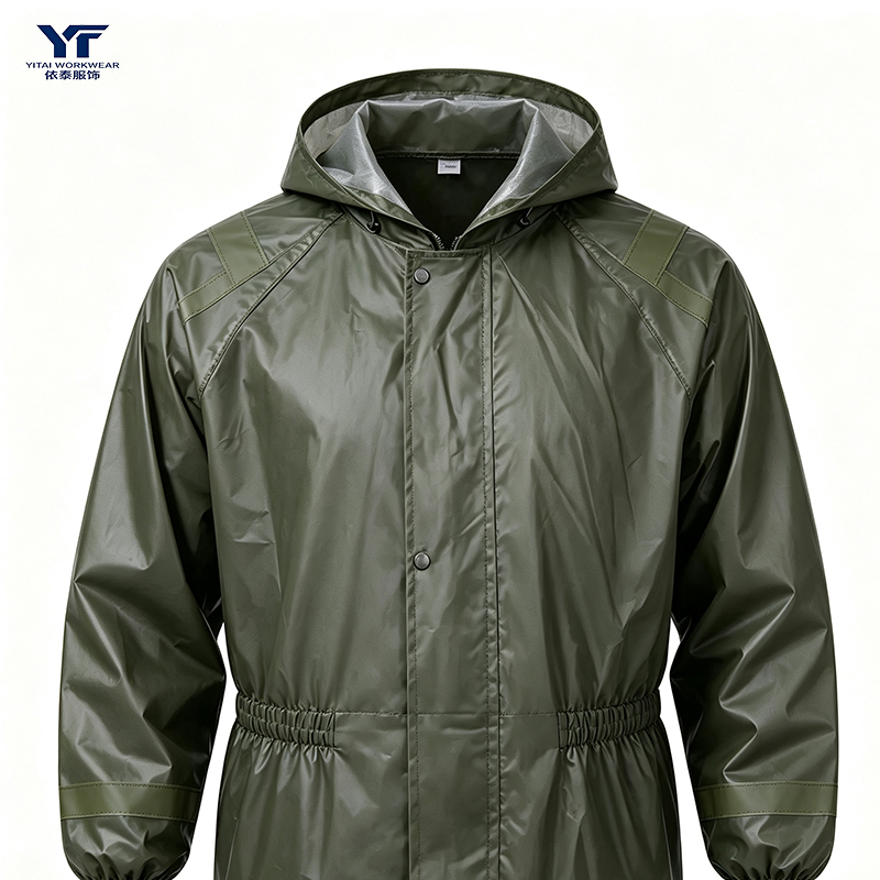 High-Elasticity PVC Rain Suit (Set)