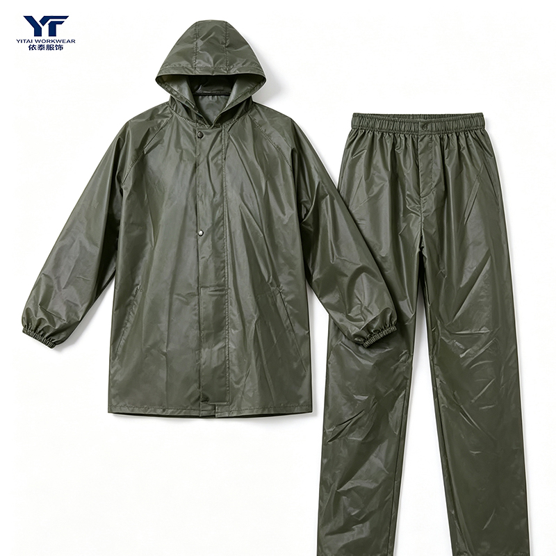 High-Elasticity PVC Rain Suit (Set)